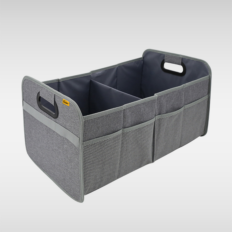 KUOSHI Collapsible Non Slip Trunk Organizer With Compartments