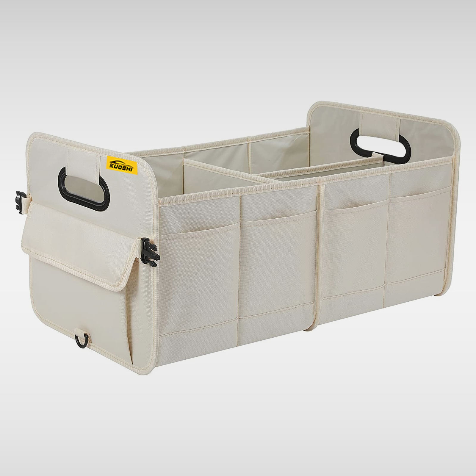 REACH Compliance Custom Beige Car Trunk Organizer Supplier