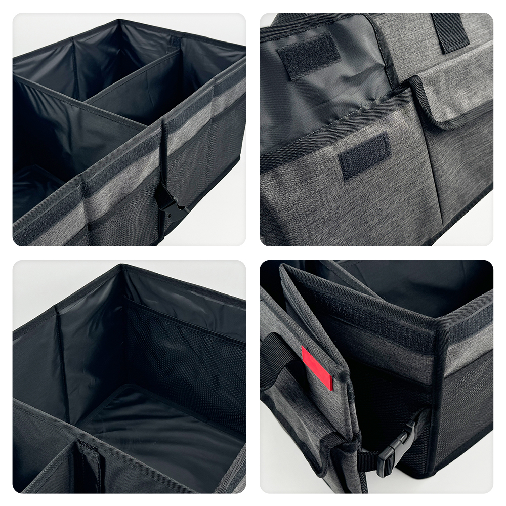 3 Compartments Car Trunk Organizer detail