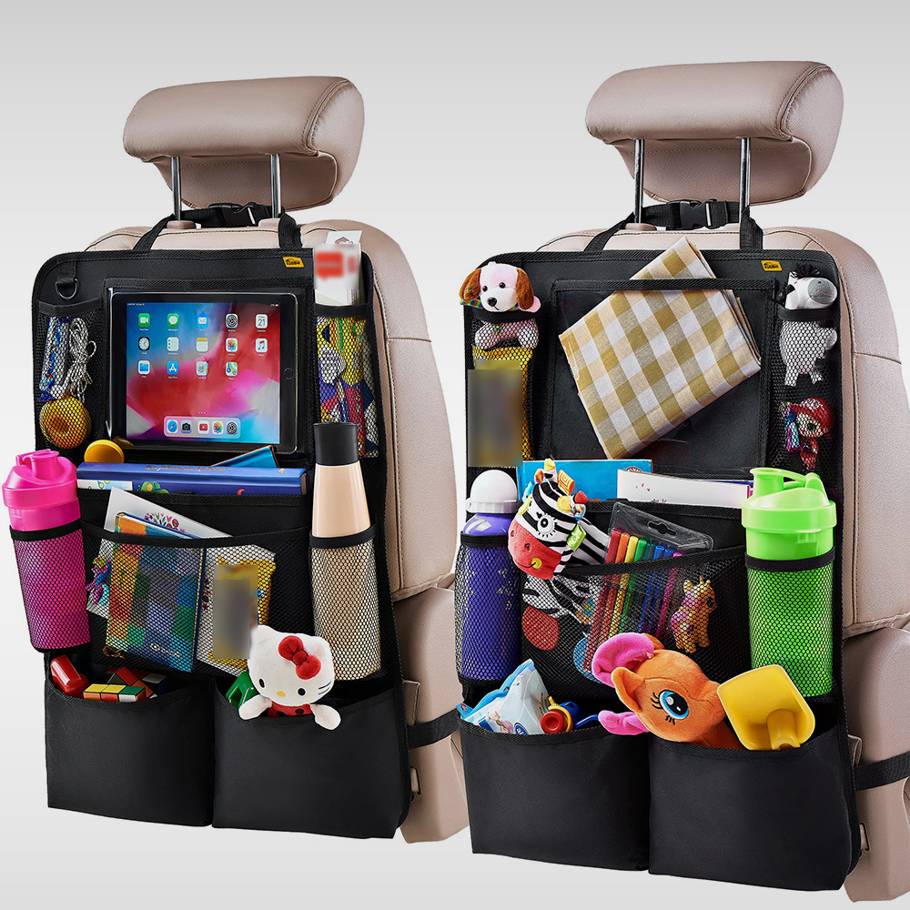 KUOSHI OEM ODM Manufacturing Waterproof Polyester Car Back Seat Organizer