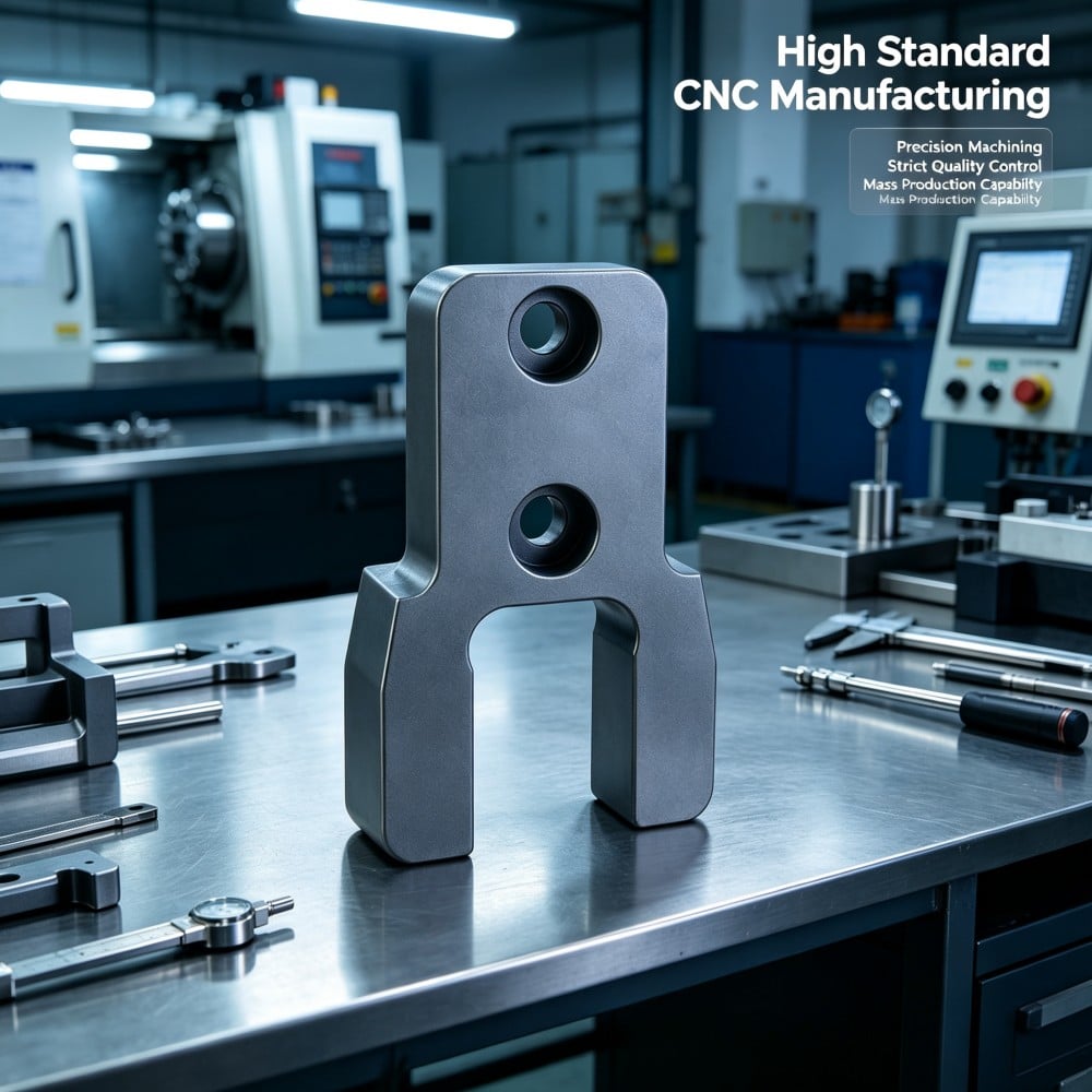 CNC Milling 1Cr17Ni2 Quenched and Tempered U-shaped Fork Parts (4).jpg