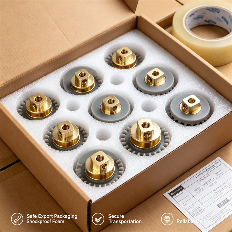 Injection-molded gear turning brass insert composite transmission parts (3).jpg