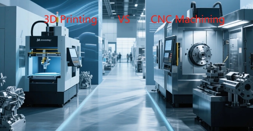 Metal 3D Printing vs. CNC Machining-Who Will Dominate the Future Manufacturing Industry?