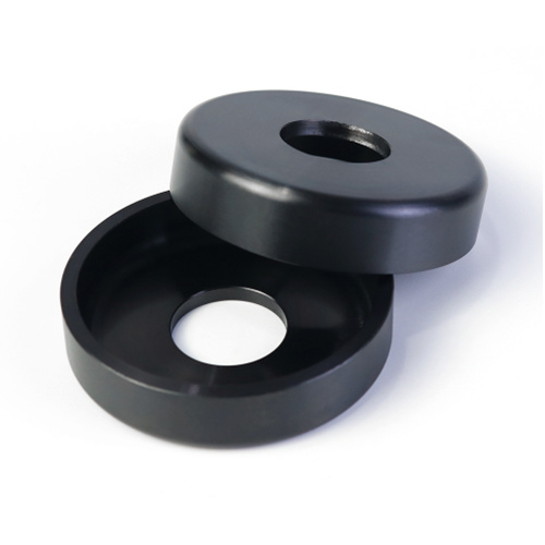 High-Precision CNC C45 Steel Black Parts