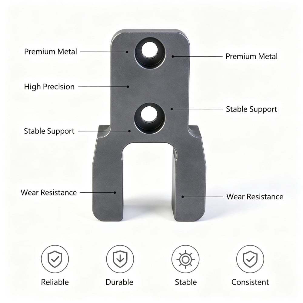 CNC Milling 1Cr17Ni2 Quenched and Tempered U-shaped Fork Parts (6).jpg