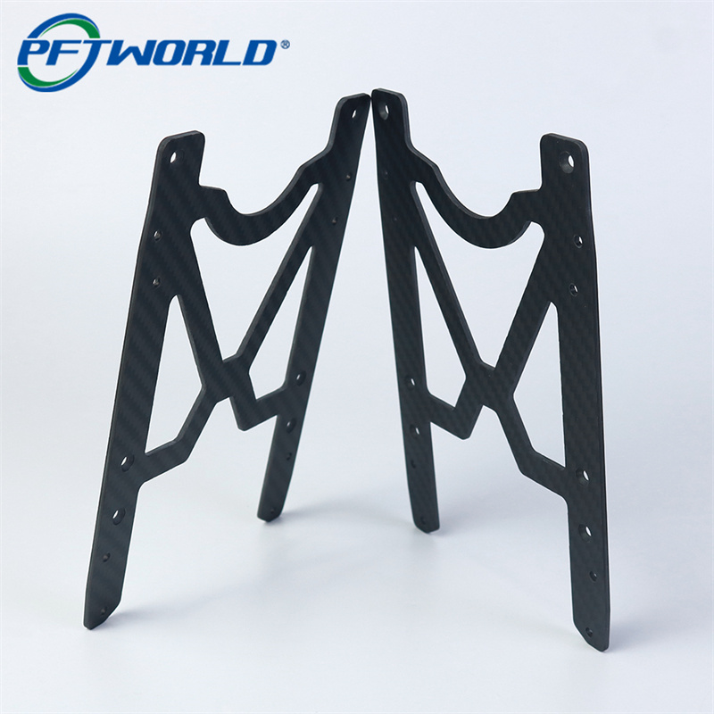Precision carving machine process OEM professional custom deburring treatment carbon fiber parts