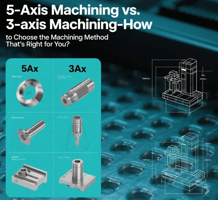 5-Axis Machining vs. 3-axis Machining-How to Choose the Machining Method That’s Right for You?