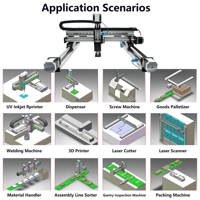 cth5 precise cnc module slide table built in ball screw electric linear guide motion rail stage actuator products-0