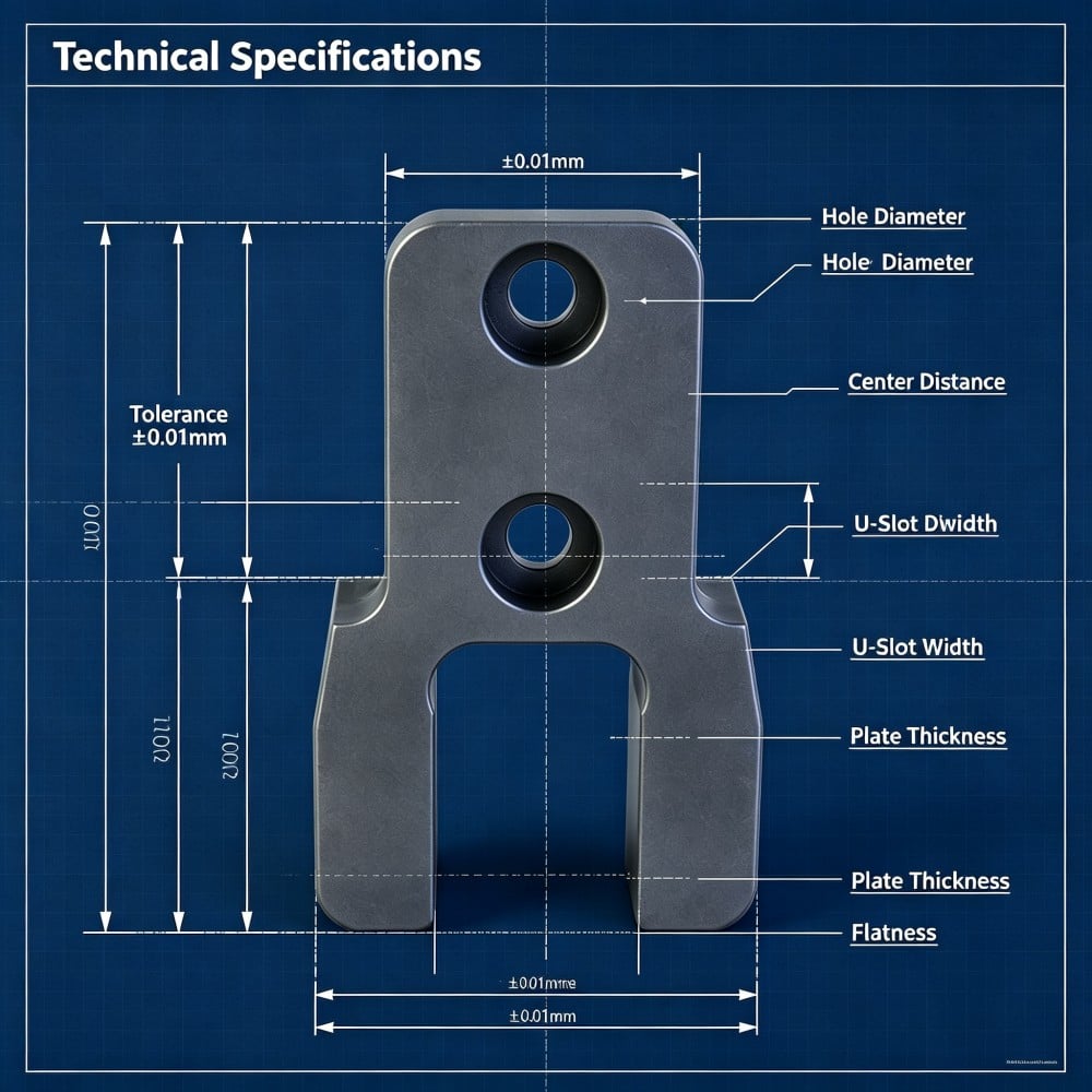 CNC Milling 1Cr17Ni2 Quenched and Tempered U-shaped Fork Parts (5).jpg