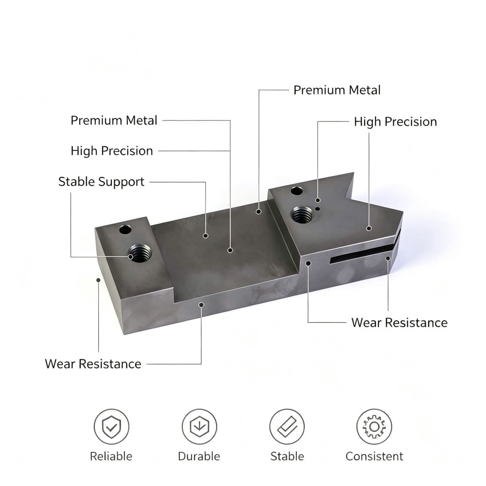 CNC 1Cr17Ni2 Mmilling Quenching Tempering Positioning Parts (5).jpg