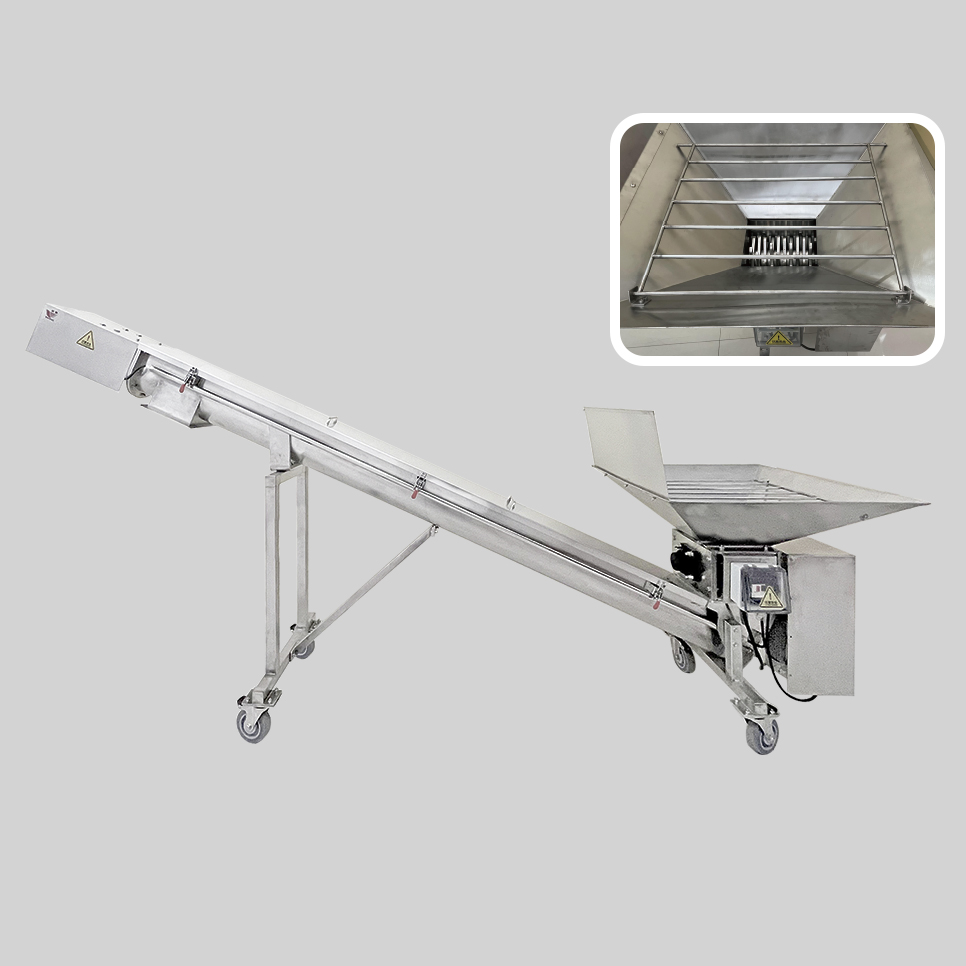 Macerator for egg shells