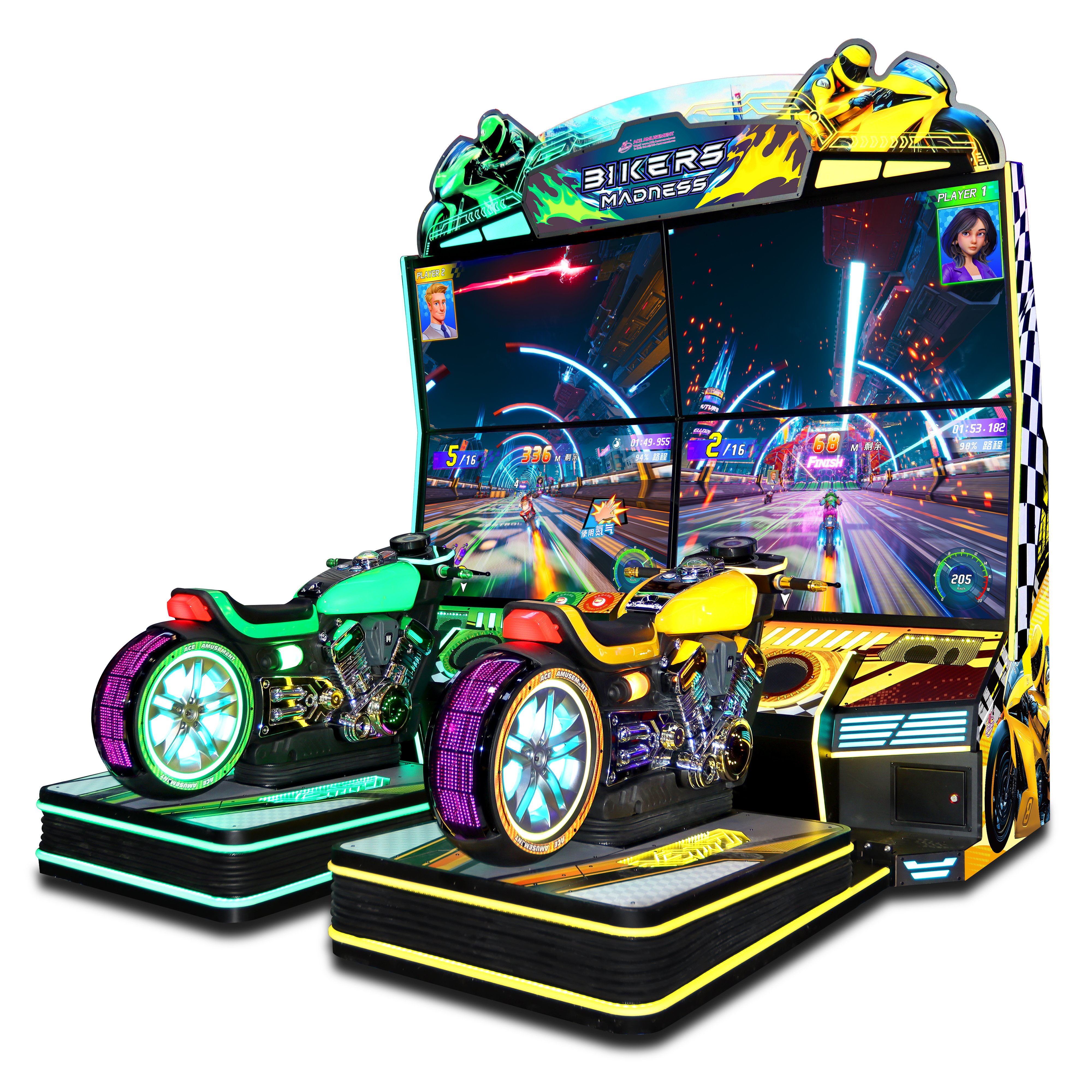 Innovativa åkermaskiner för varje nöjesanläggning | ACE Amusement