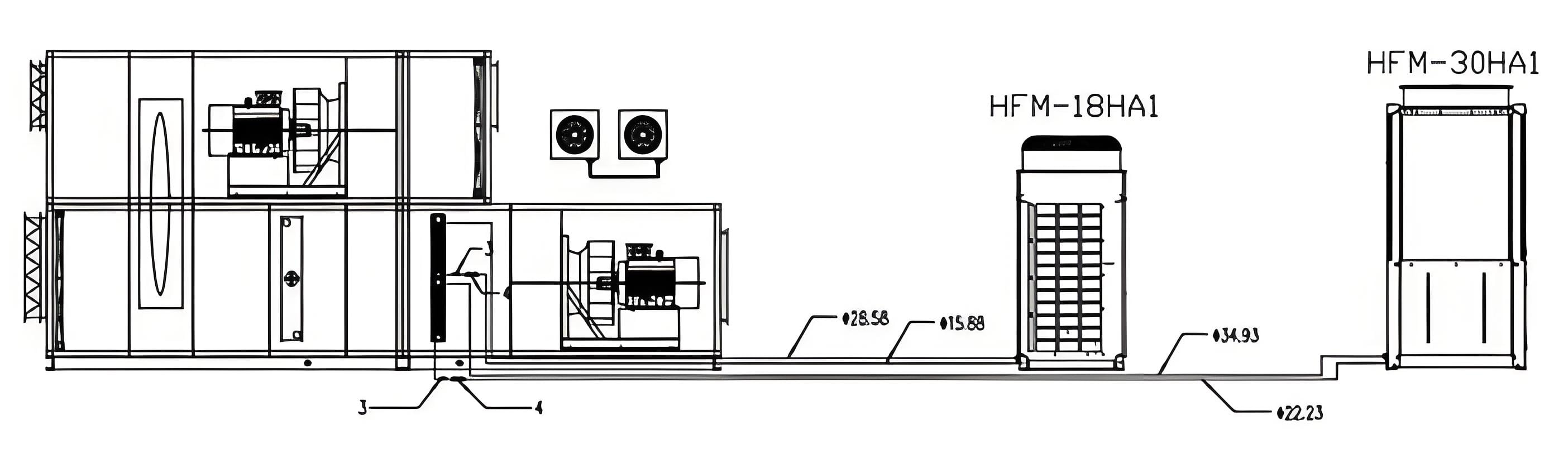Holtop heat recovery wheel DX AHU for Armenia restaurant.jpeg
