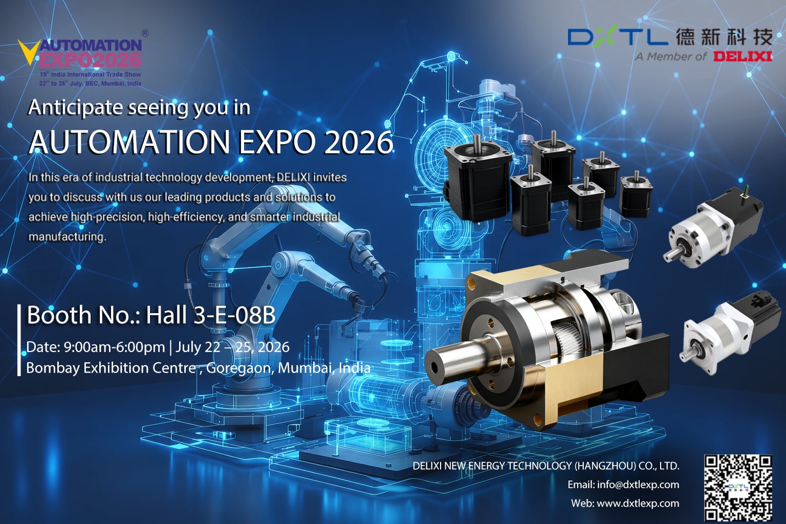 DELIXI New Energy Technology to Exhibit at Automation Expo 2026 in Mumbai, India