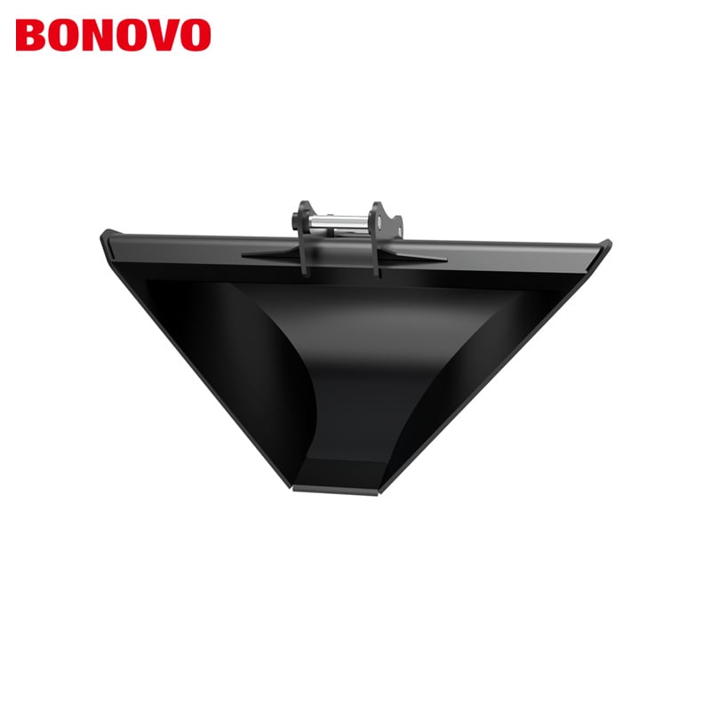 BONOVO V-shaped ditch bucket for excavators durable and efficient