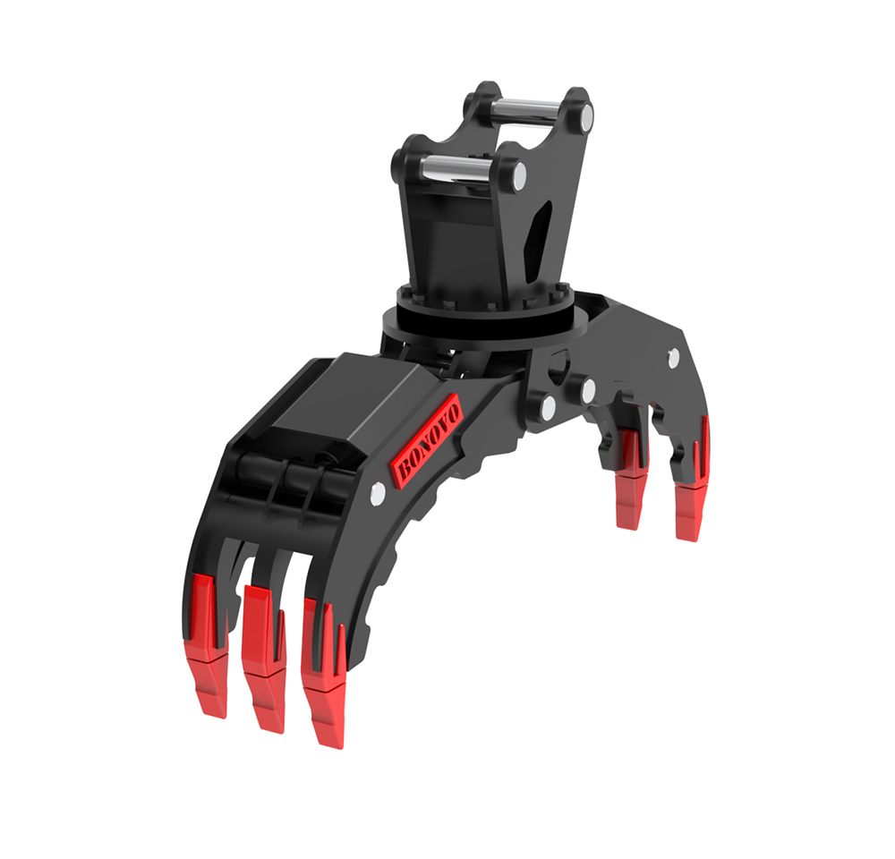 Rotating Grapple for Excavator Work -Benefits