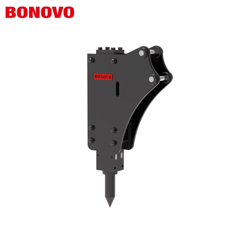BONOVO Side Type Hydraulic Hammer For Excavator 1-7 ton
