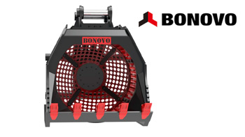 The drum screen of the excavator becomes the best tool for sifting pebbles