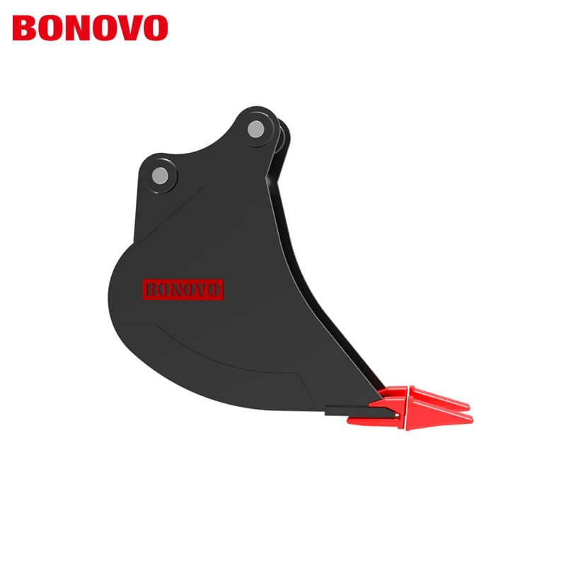 BONOVO speciální rýhovací lžíce s hroty pro bagry 6–8 tun