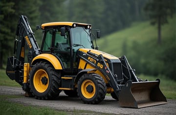 Mountain Machinery DIG-DOG's Tilpasset Baghoe Loader