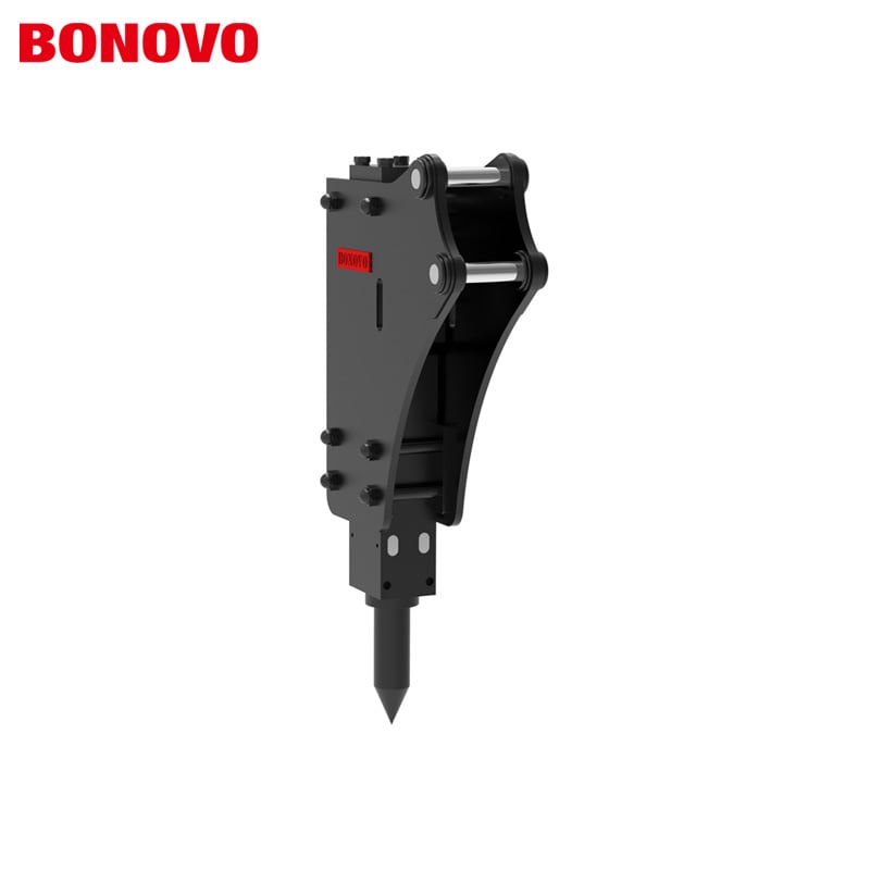 BONOVO Side Type Hydraulic Hammer For Excavator 1-7 ton