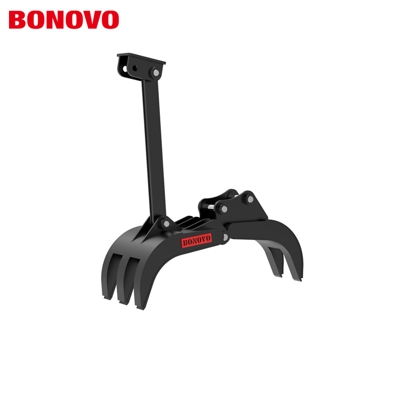 BONOVO MG04 Grap Mekanikal Untuk Excavator Mini 3-4 tan
