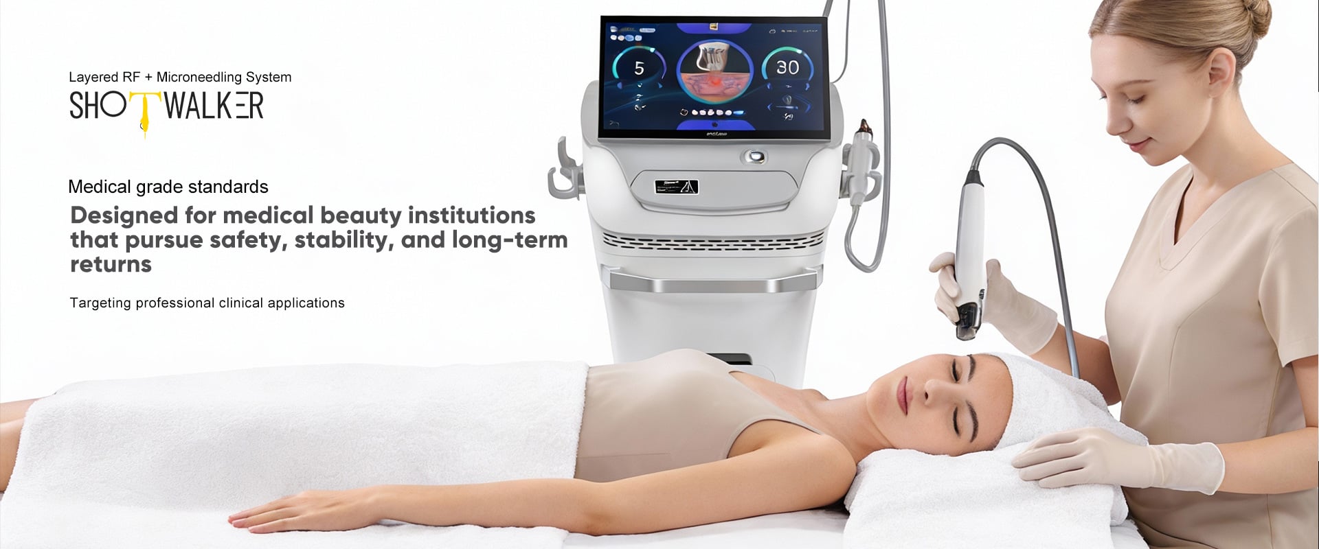 rf microneedle fractional machine shotwalker-4