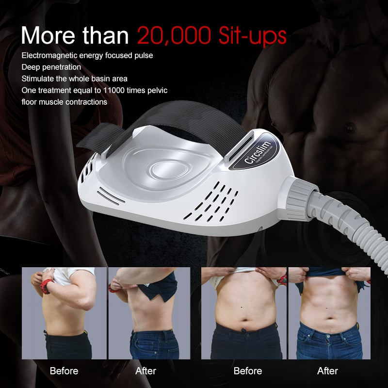  3 Tesla 4 Handles Ciccslim EMS Beauty Salon Equipment Electromagnetic Muscle Stimulation