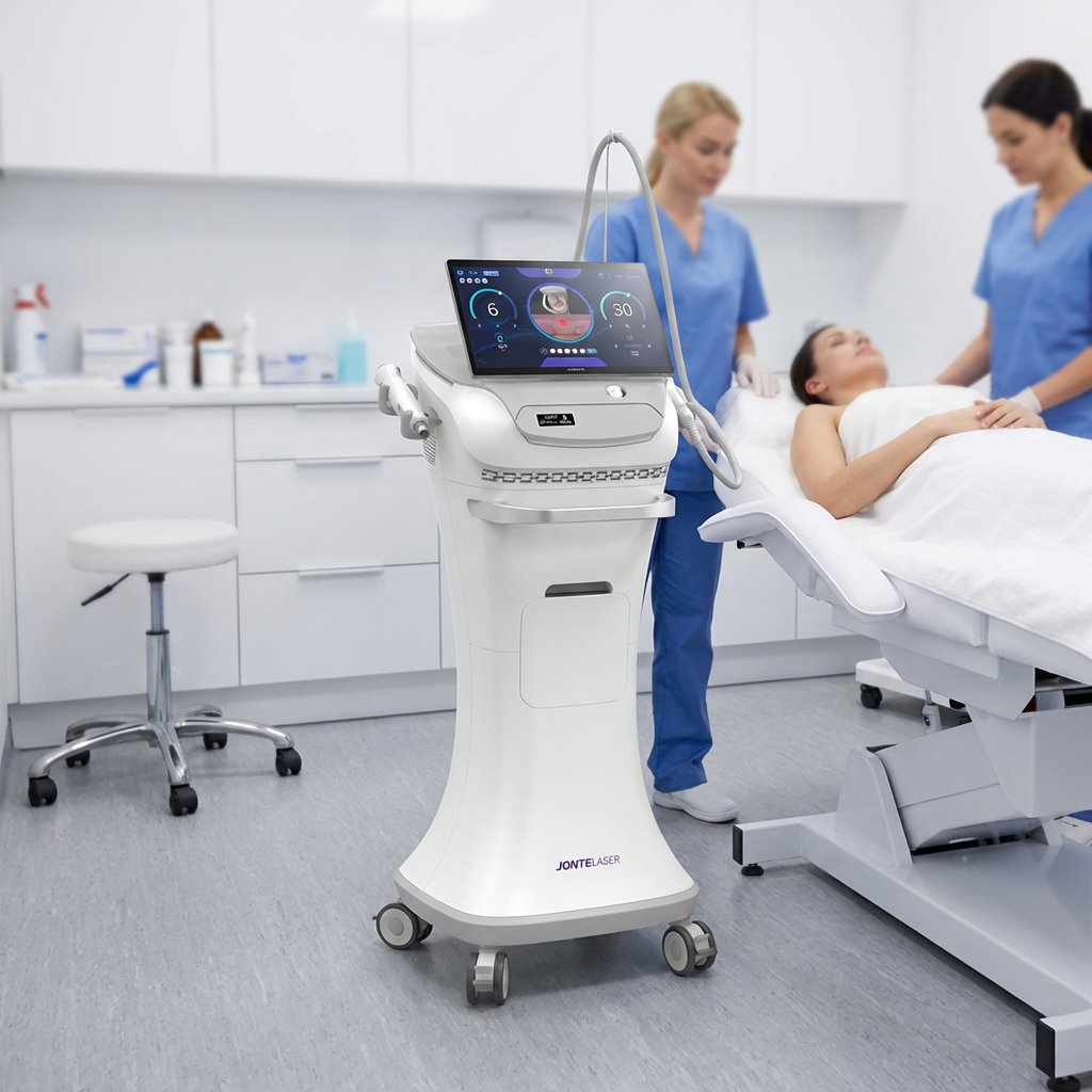 Cómo lograr un aspecto de «piel de porcelana» con una máquina profesional de microneedling.