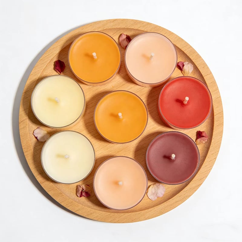 Tealight Candles Long Lasting Unscented for Home Decor Wedding Event Party