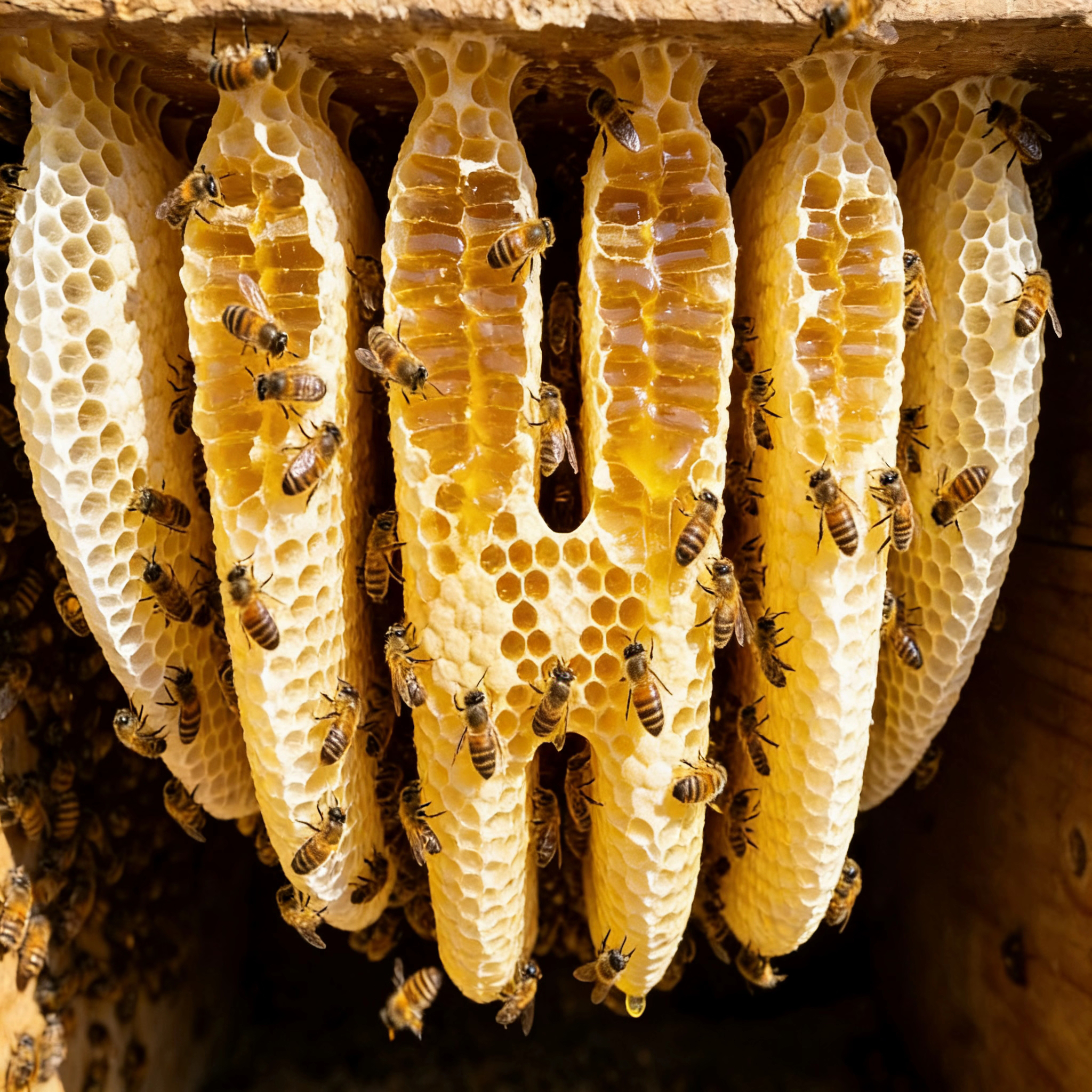 The Miracle of the Hive: How Beeswax Is Formed