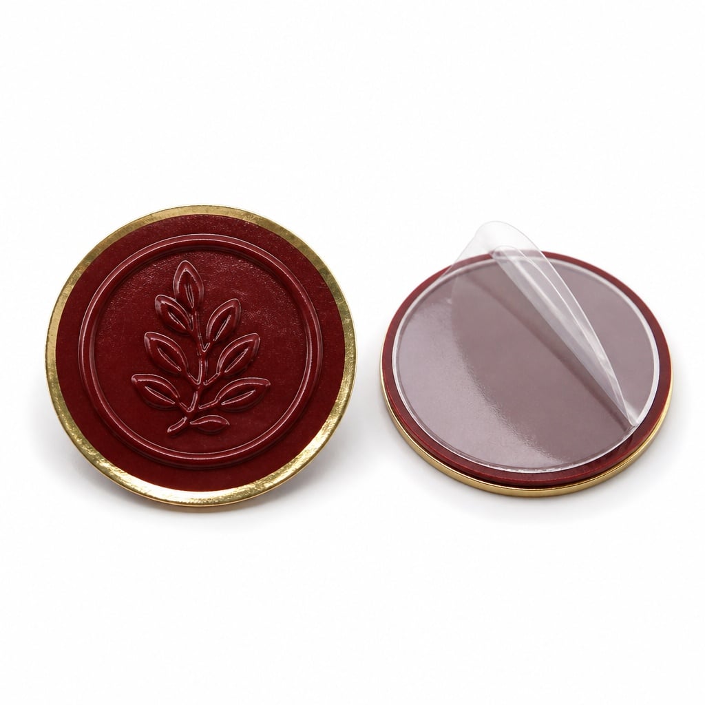 Self Adhesive Wax Seal Sticker Sealing Wax for Wedding Invitation Envelope Decor