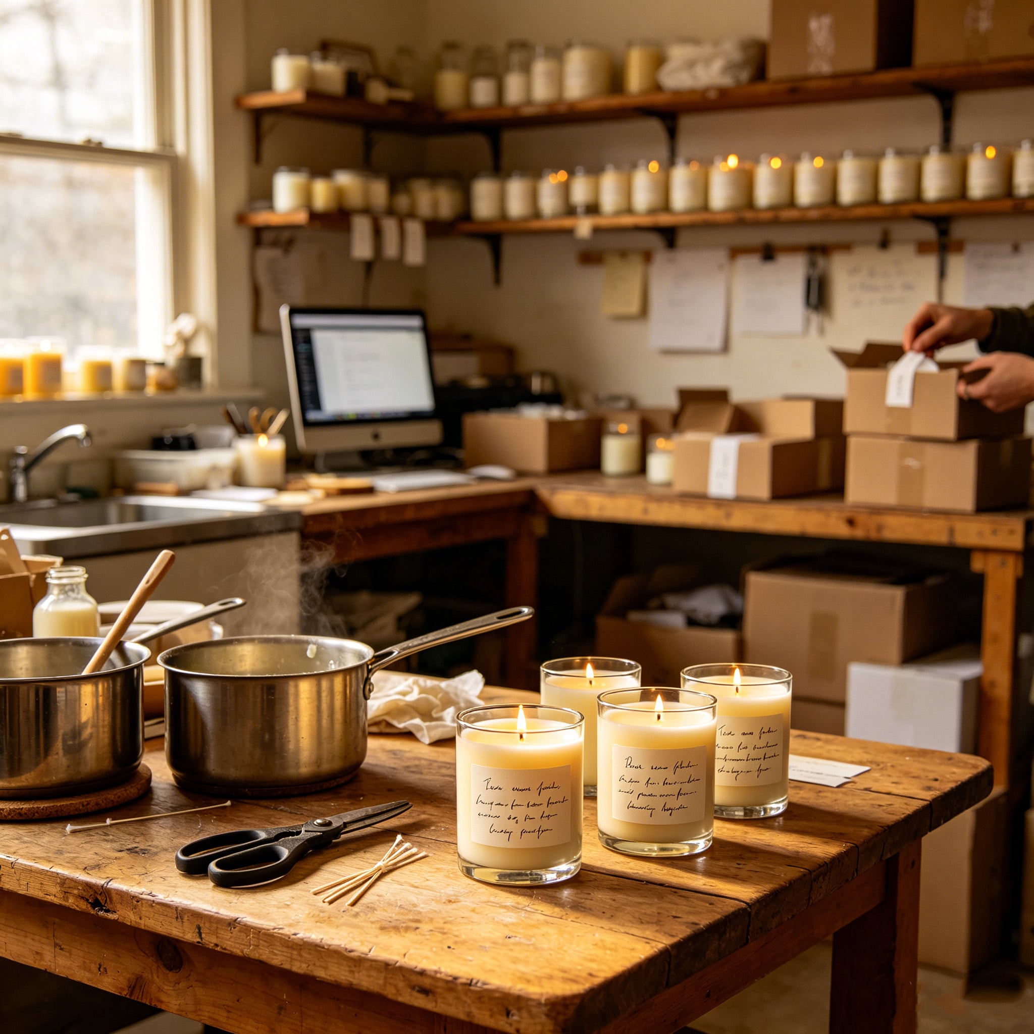 From Kitchen Table to Independent Website: A Candle Maker‘s Ten-Year Journey in Search of Scent