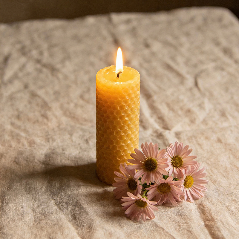 Illuminating Nature's Gift: The Remarkable Benefits of Burning Beeswax Candles