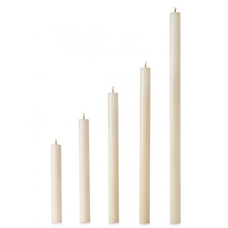 long burning unscented glass jar candle 100 beeswax smokeless for church prayer-6