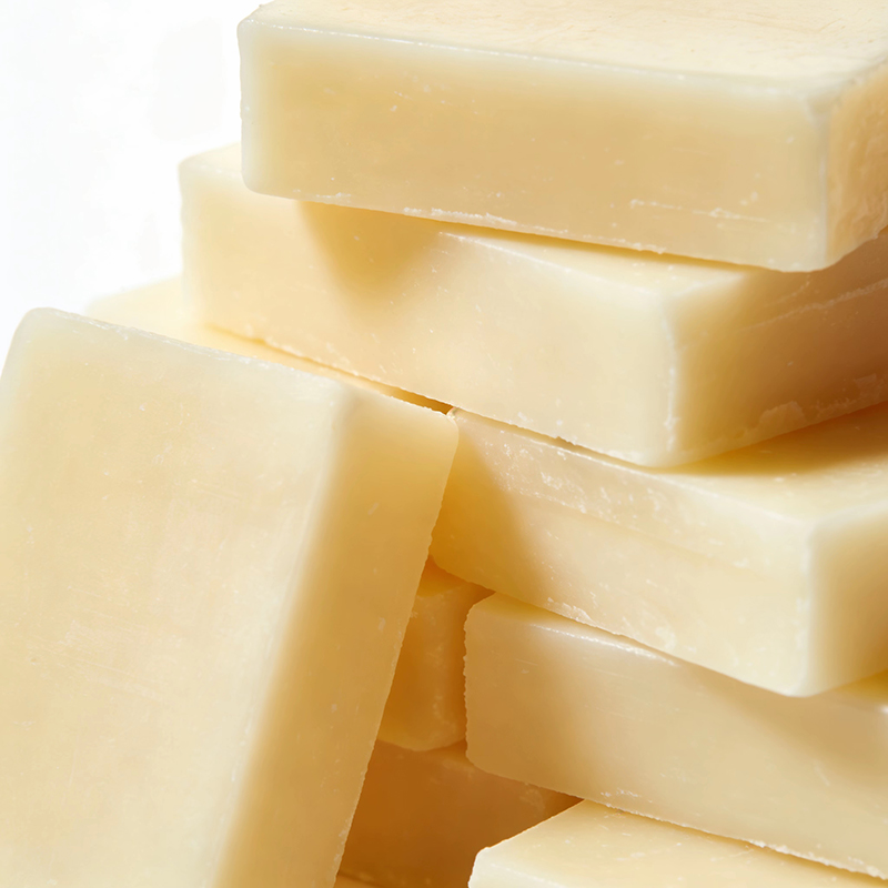White Beeswax Block Raw Material Pure Natural for DIY Candle Soap Cosmetic