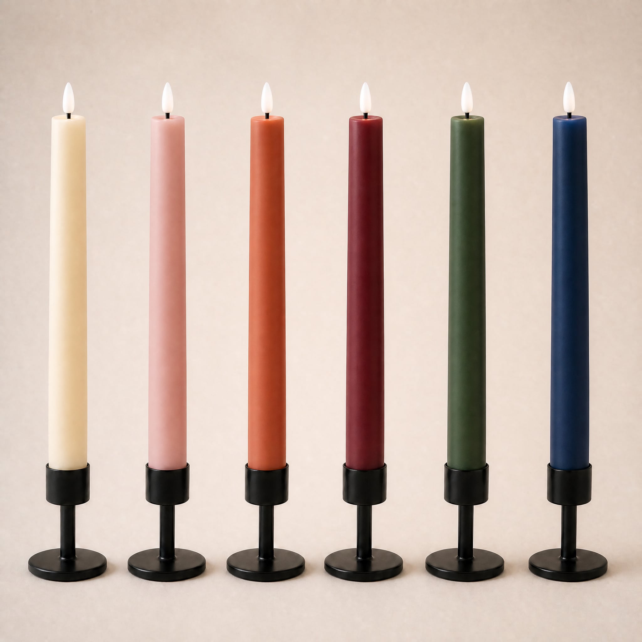 LED Flameless Candles Battery Operated Timer Remote for Party Bedroom Decor