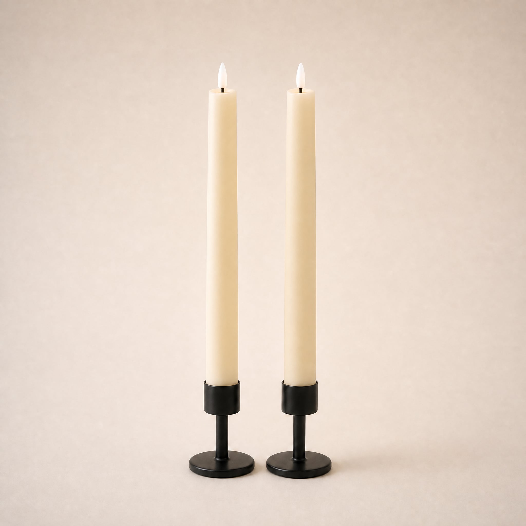 Flameless Taper Candles Realistic Flickering Dripless for Wedding Dinner