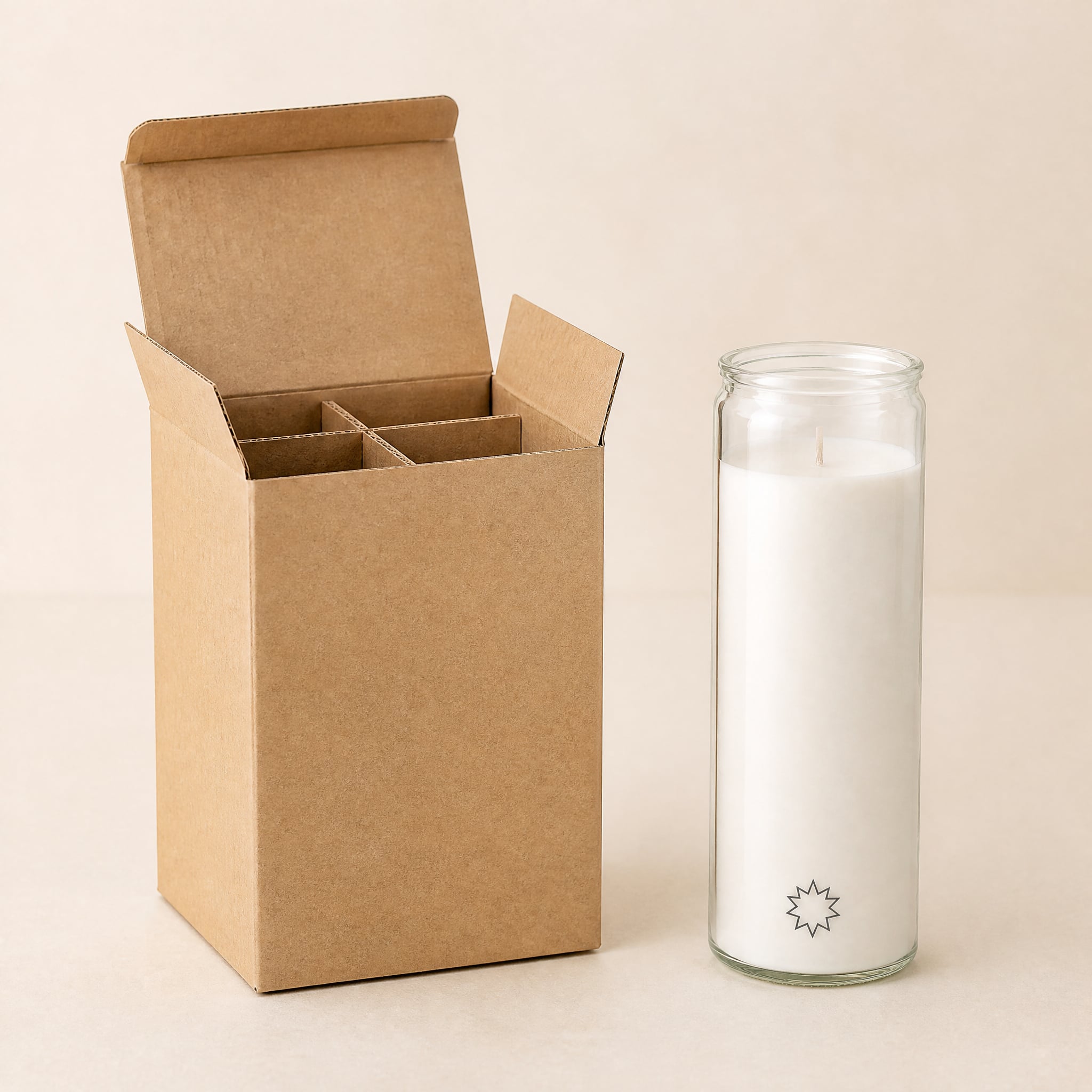 Memorial Candle Burning Unscented Church Candles for Prayer Remembrance