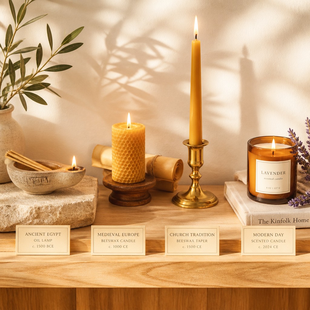 The Thousand-Year Journey of the Candle: From Ancient Egyptian Reed Wicks to Modern Home Fragrance