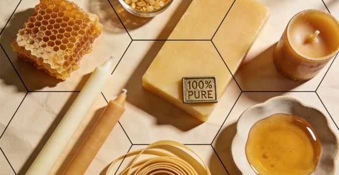 We are the only manufacturer in China that uses pure beeswax to make candles.