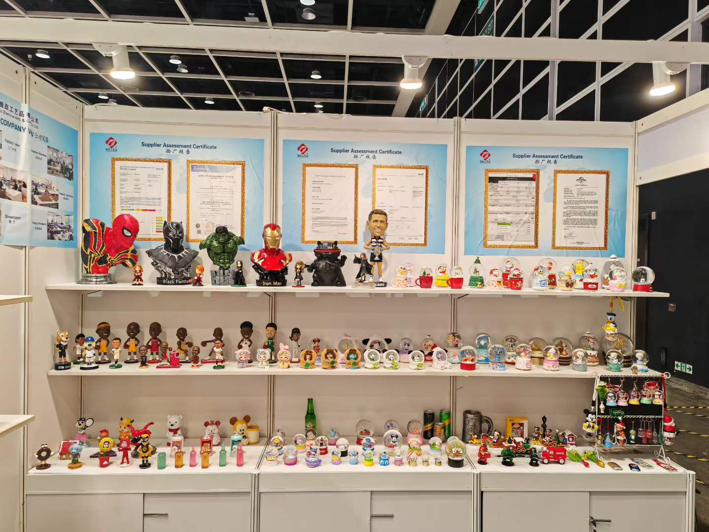Zhenyue Crafts Consecutively Showcases at Hong Kong Gifts & Premium Fair and the 140th Canton Fair, Custom Resin Craft Products Garner High Recognition from Global Buyers