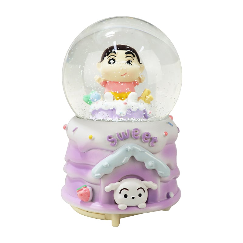 Crayon Shin - chan Cake Snow Globe - Anime Decor