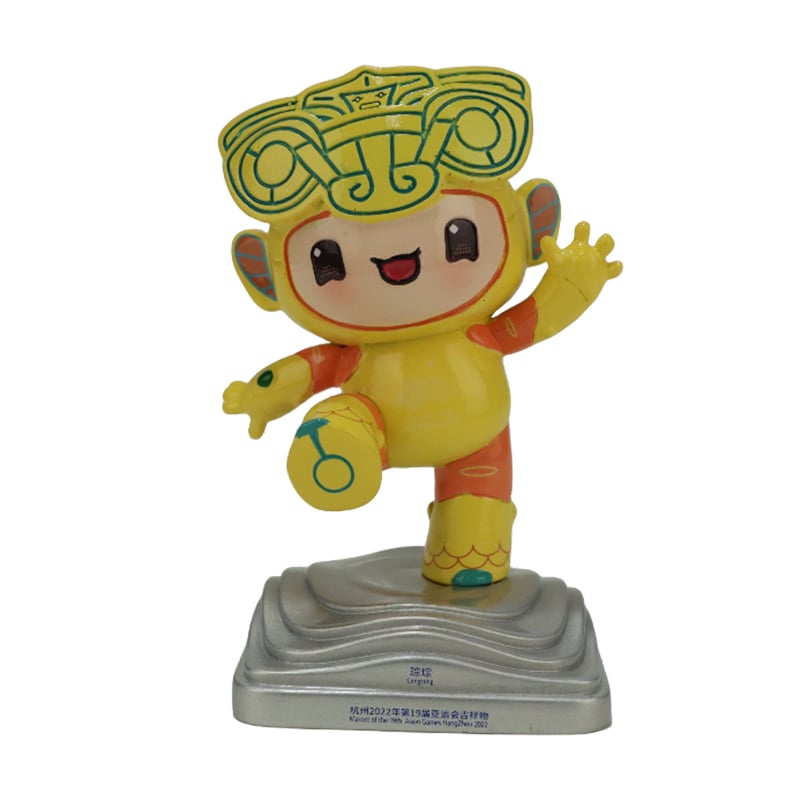 Resin Asian Games Mascot Figurine - Sports - Themed Collectible