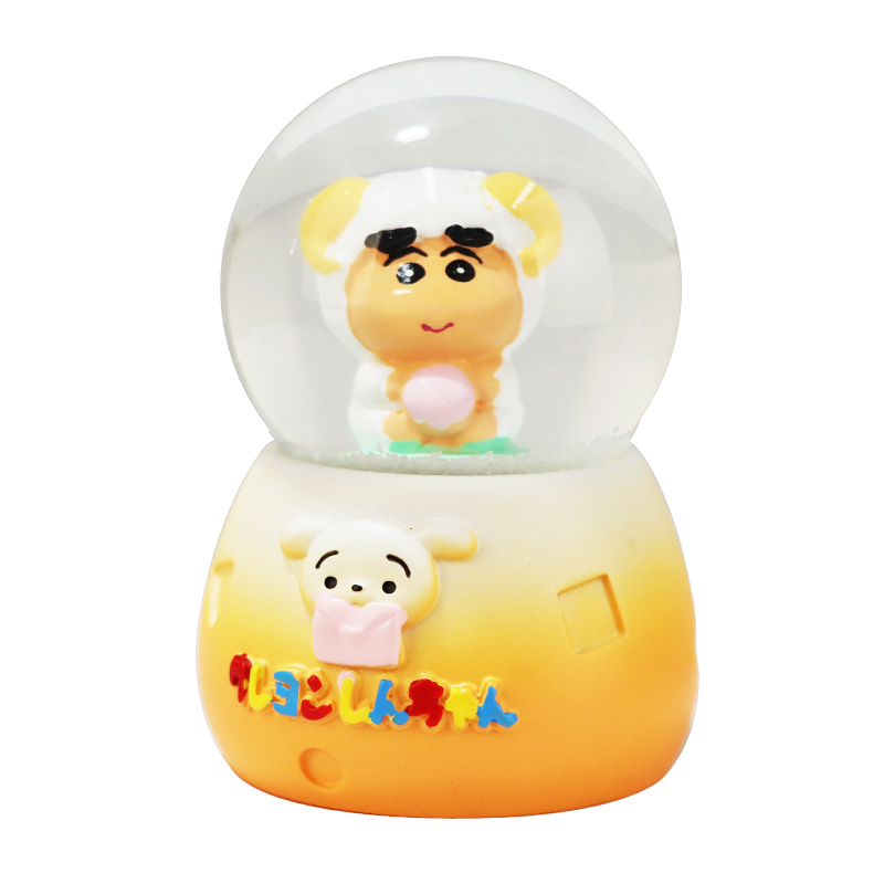 Crayon Shin - chan Sheep Costume Snow Globe - Anime Collectible