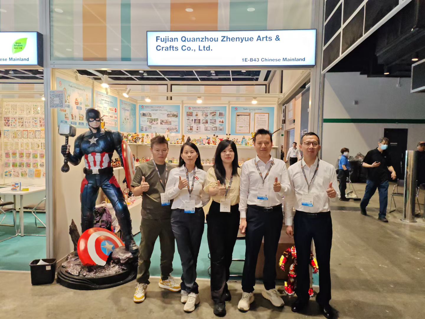 Zhenyue Crafts Wraps Up Successful Participation in Canton Fair and Hong Kong Gifts & Premium Fair, Leveraging Traditional Chinese Culture, Oriental Aesthetics and Innovative Brand IP
