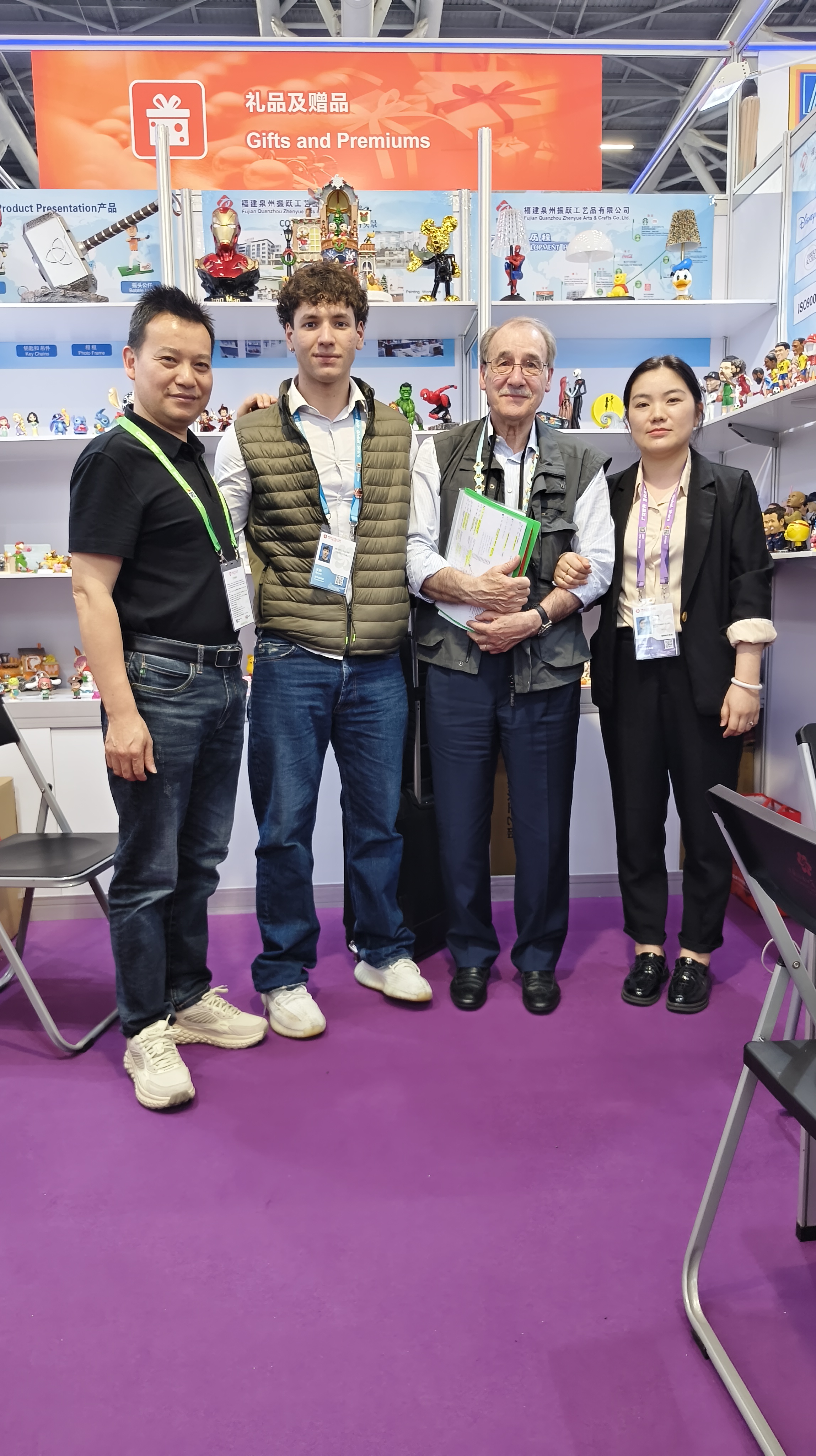 Zhenyue Crafts Wraps Up Successful Participation in Canton Fair and Hong Kong Gifts & Premium Fair, Leveraging Traditional Chinese Culture, Oriental Aesthetics and Innovative Brand IP