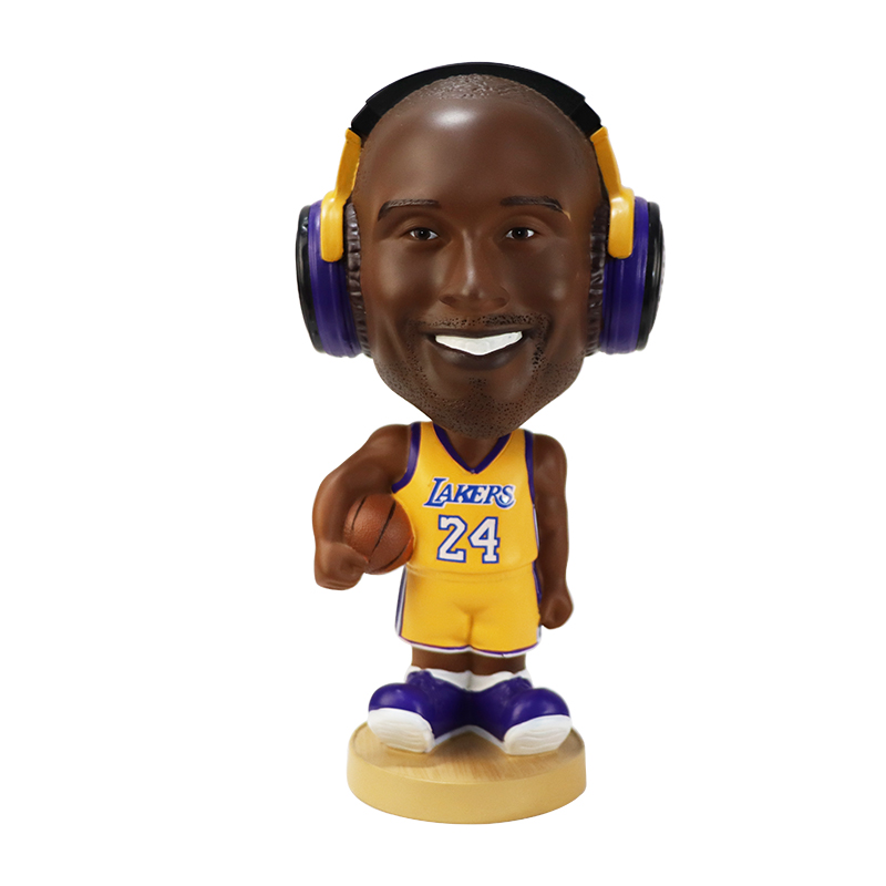 LeBron James Lakers Headphone Bobble Head - NBA Tribute