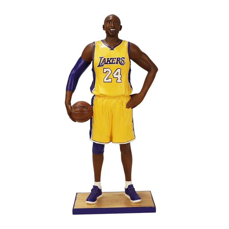 Resin Kobe Bryant Lakers Figurine - Basketball Legend Collectible