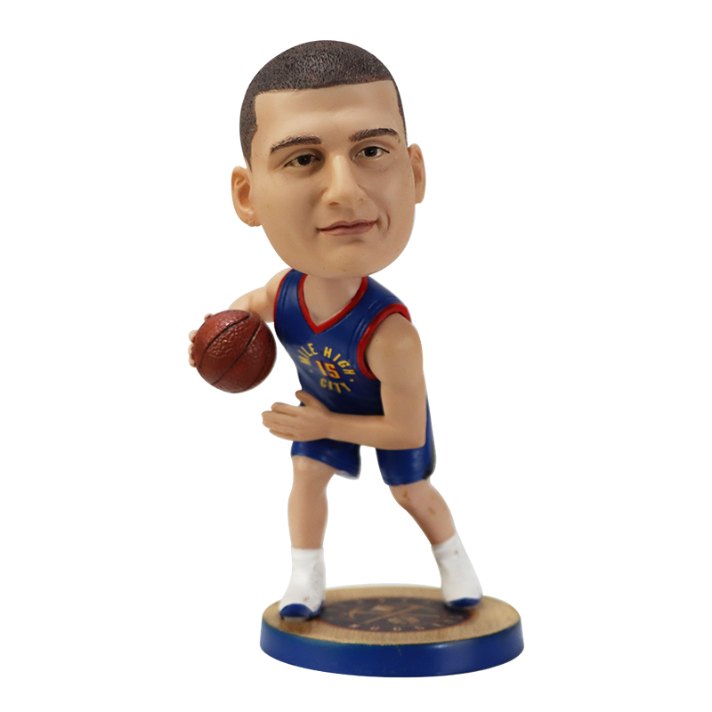 Nikola Jokić Nuggets Bobble Head - Basketball Figure